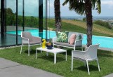 Nardi - Подушка для дивана Nardi Net Bench Цвет: светло-серый Подушка для дивана Nardi Net Bench Цвет: светло-серый