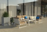 Лаунж зона Ideal Patio Estivo Цвет: белый, бежевый