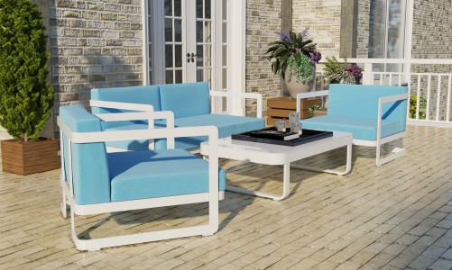 Gardenini - Лаунж зона Gardenini Villino Blue Лаунж зона Gardenini Villino Blue