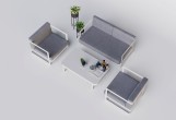 Лаунж зона Gardenini Villino White
