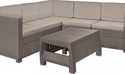 Лаунж зона Keter Provence set капучино