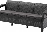 Диван Keter Corfu love seat max графит