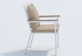 IdealPatio - Обеденная группа Ideal Patio Tella Festa Plus 180 Цвет: белый, бежевый Обеденная группа Ideal Patio Tella Festa Plus 180 Цвет: белый, бежевый