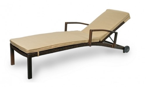 Раскладной лежак для пляжа Joygarden Milano коричневый