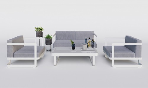 Лаунж зона Gardenini Villino White