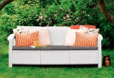 Keter - Диван Keter Corfu love seat max белый Диван Keter Corfu love seat max белый