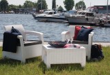 Комплект Keter Corfu Weekend белый