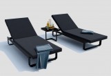 IdealPatio - Шезлонг Ideal Patio Letto Цвет: карбон, антрацит Шезлонг Ideal Patio Letto Цвет: карбон, антрацит