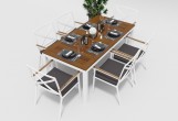 Gardenini - Обеденная зона Gardenini Bella Calma Grey 180 Обеденная зона Gardenini Bella Calma Grey 180