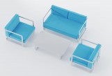 Gardenini - Лаунж зона Gardenini Villino Blue Лаунж зона Gardenini Villino Blue