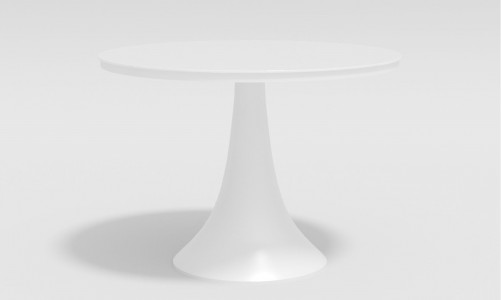 Gardenini - Стол Gardenini Vogle Round White Стол Gardenini Vogle Round White