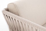 4SIS - Кресло 4SIS Касабланка Цвет: светло-серый RAL7035, серо-коричневый, Savana ivory Кресло 4SIS Касабланка Цвет: светло-серый RAL7035, серо-коричневый, Savana ivory