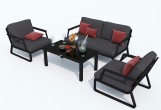 IdealPatio - Лаунж зона Ideal Patio Estivo Цвет: карбон, антрацит Лаунж зона Ideal Patio Estivo Цвет: карбон, антрацит