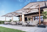 Зонт профессиональный Scolaro Astro Timber