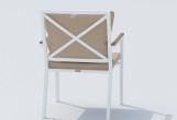 IdealPatio - Обеденная группа Ideal Patio Tella Festa Plus 180 Цвет: белый, бежевый Обеденная группа Ideal Patio Tella Festa Plus 180 Цвет: белый, бежевый