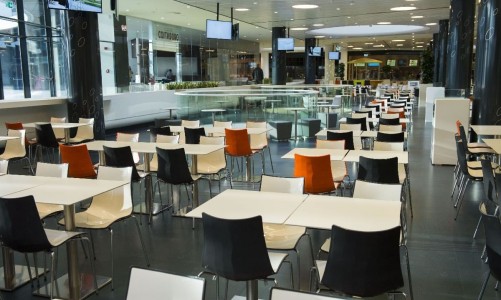 ScabDesign - Стул Scab Design Zebra Bicolore Цвет: хром, белый, оранжевый Стул Scab Design Zebra Bicolore Цвет: хром, белый, оранжевый
