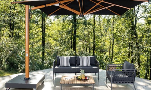 Зонт профессиональный Scolaro Astro Timber