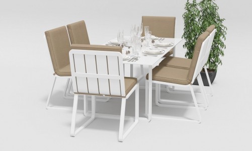 Стул Gardenini Vogle White beige
