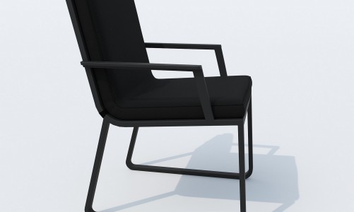 IdealPatio - Стул Ideal Patio Alba Цвет: карбон, чёрный Стул Ideal Patio Alba Цвет: карбон, чёрный