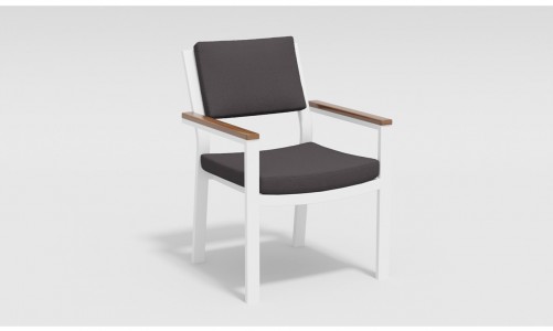 Gardenini - Стул Gardenini Bella White Anthracite Стул Gardenini Bella White Anthracite