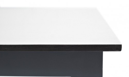 4SIS - Журнальный столик 4SIS Канны из HPL 95х60х40 Цвет: серый графит, молочный Журнальный столик 4SIS Канны из HPL 95х60х40 Цвет: серый графит, молочный