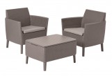 Keter - Лаунж зона Keter Salemo balcony set капучино Лаунж зона Keter Salemo balcony set капучино