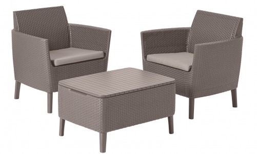 Keter - Лаунж зона Keter Salemo balcony set капучино Лаунж зона Keter Salemo balcony set капучино