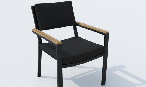 IdealPatio - Стул Ideal Patio Bonta Цвет: карбон, чёрный Стул Ideal Patio Bonta Цвет: карбон, чёрный
