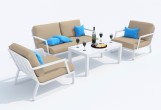 Лаунж зона Ideal Patio Estivo Цвет: белый, бежевый