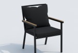 IdealPatio - Стул Ideal Patio Festa Plus Цвет: карбон, чёрный Стул Ideal Patio Festa Plus Цвет: карбон, чёрный