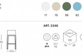 ScabDesign - Стул полубарный Scab Design Kate Цвет: антрацит Стул полубарный Scab Design Kate Цвет: антрацит