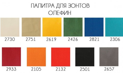 Theumbrela - Зонт профессиональный Theumbrela Kiwi Ø250 Зонт профессиональный Theumbrela Kiwi Ø250