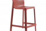 Стул полубарный Nardi Net Stool Mini Цвет: коралловый