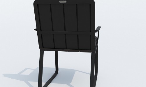 IdealPatio - Обеденная группа Ideal Patio Tella Alba 180 Цвет: карбон, чёрный Обеденная группа Ideal Patio Tella Alba 180 Цвет: карбон, чёрный