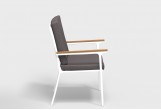 Gardenini - Обеденная зона Gardenini Bella Calma S 200 Цвет: Белый, антрацит Обеденная зона Gardenini Bella Calma S 200 Цвет: Белый, антрацит