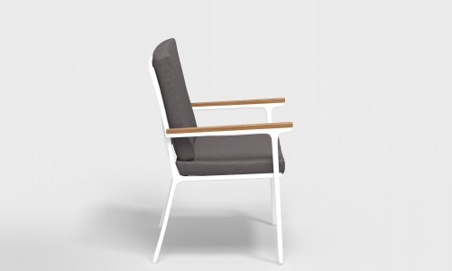 Gardenini - Обеденная зона Gardenini Bella Calma S 220 Цвет: Белый, антрацит Обеденная зона Gardenini Bella Calma S 220 Цвет: Белый, антрацит