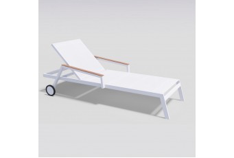 Шезлонг Ideal Patio Sponda Цвет: белый
