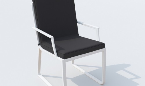 IdealPatio - Стул Ideal Patio Alba Цвет: белый, антрацит Стул Ideal Patio Alba Цвет: белый, антрацит