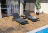 IdealPatio - Шезлонг Ideal Patio Letto Цвет: карбон, антрацит Шезлонг Ideal Patio Letto Цвет: карбон, антрацит