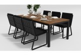 Gardenini - Обеденная зона Gardenini Bella Carbon Voglie 220 Цвет: Черный Обеденная зона Gardenini Bella Carbon Voglie 220 Цвет: Черный