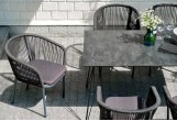 4SIS - Стул 4SIS Марсель из роупа Цвет: темно-серый Стул 4SIS Марсель из роупа Цвет: темно-серый