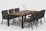 Gardenini - Обеденная зона Gardenini Bella Calma S 220 Цвет: Карбон, антрацит Обеденная зона Gardenini Bella Calma S 220 Цвет: Карбон, антрацит