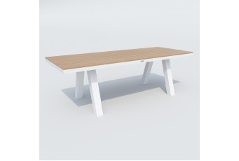 Стол Ideal Patio Mirra 220 Цвет: белый