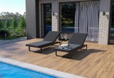 IdealPatio - Шезлонг Ideal Patio Letto Цвет: карбон, антрацит Шезлонг Ideal Patio Letto Цвет: карбон, антрацит