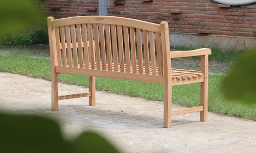 Lite - Скамейка из тика Lite Foggia Скамейка из тика Lite Foggia