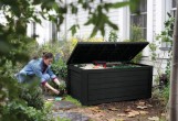 Keter - Ящик для хранения с крышкой Keter Northwood 630 л коричневый Ящик для хранения с крышкой Keter Northwood 630 л коричневый
