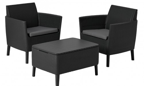 Лаунж зона Keter Salemo balcony set графит