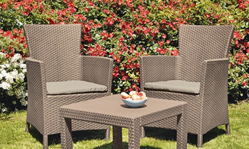 Keter - Лаунж зона Keter Rosario balcony set капучино Лаунж зона Keter Rosario balcony set капучино
