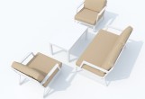 Лаунж зона Ideal Patio Estivo Цвет: белый, бежевый