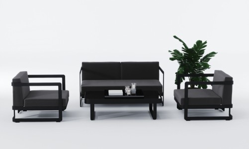 Лаунж зона Gardenini Villino Dark